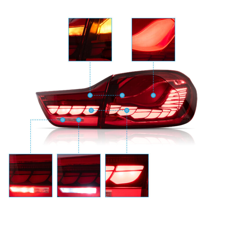 VLAND Taillights for 2014-2020 BMW 4 series - Image 3