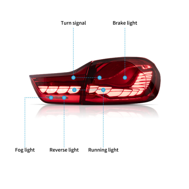 VLAND Taillights for 2014-2020 BMW 4 series - Image 2