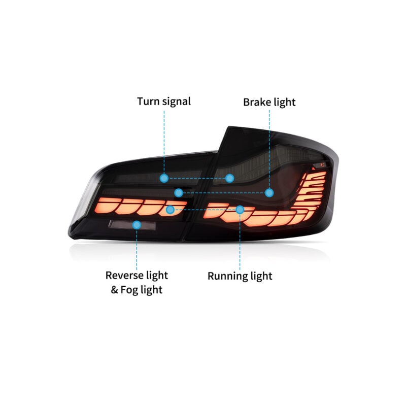 VLAND Taillights for 2011-2017 BMW 5 series - Image 7