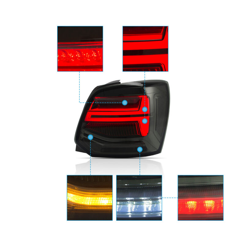 VLAND Taillights For 2011-2017 Volkswagen Polo - Image 7