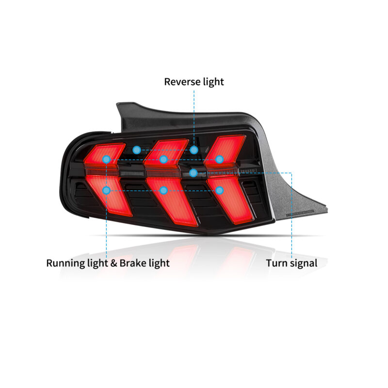 VLAND Taillights For 2010-2012 Ford mustang - Image 3