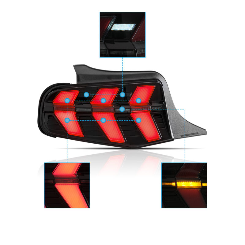 VLAND Taillights For 2010-2012 Ford mustang - Image 4