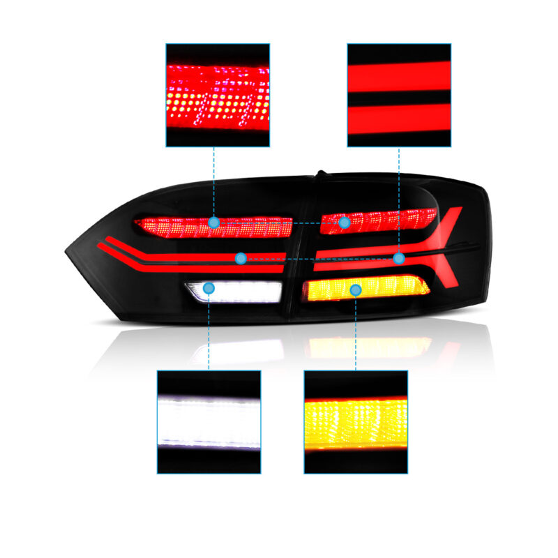 VLAND Taillights For 2012-2014 Volkswagen Jetta/Sagitar - Image 4