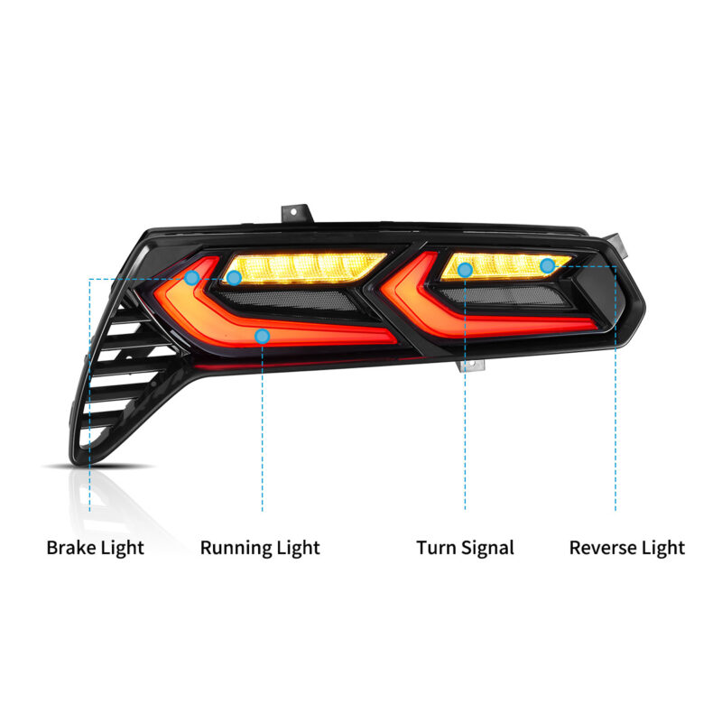 VLAND Taillights For 2014-2019 Chevrolet Corvette C7 - Image 3