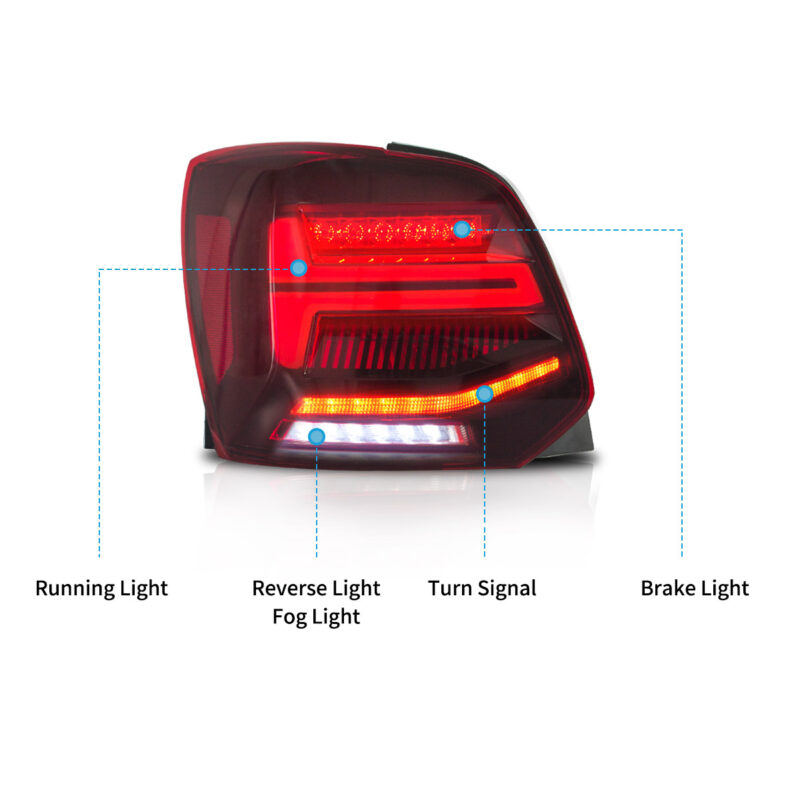 VLAND Taillights For 2011-2017 Volkswagen Polo - Image 3