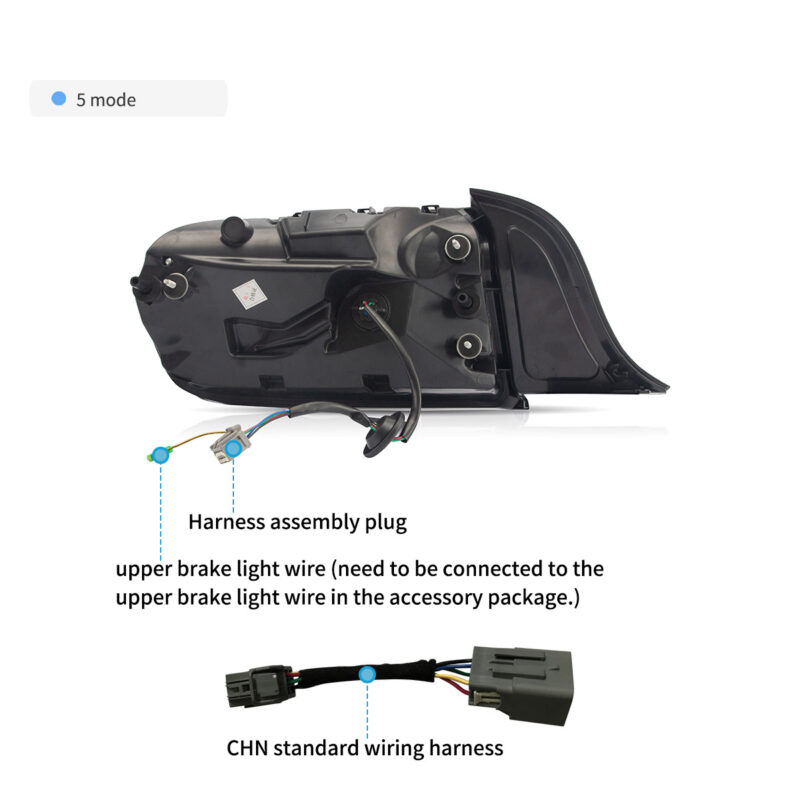 VLAND Taillights For 2015-2022 Ford Mustang - Image 4
