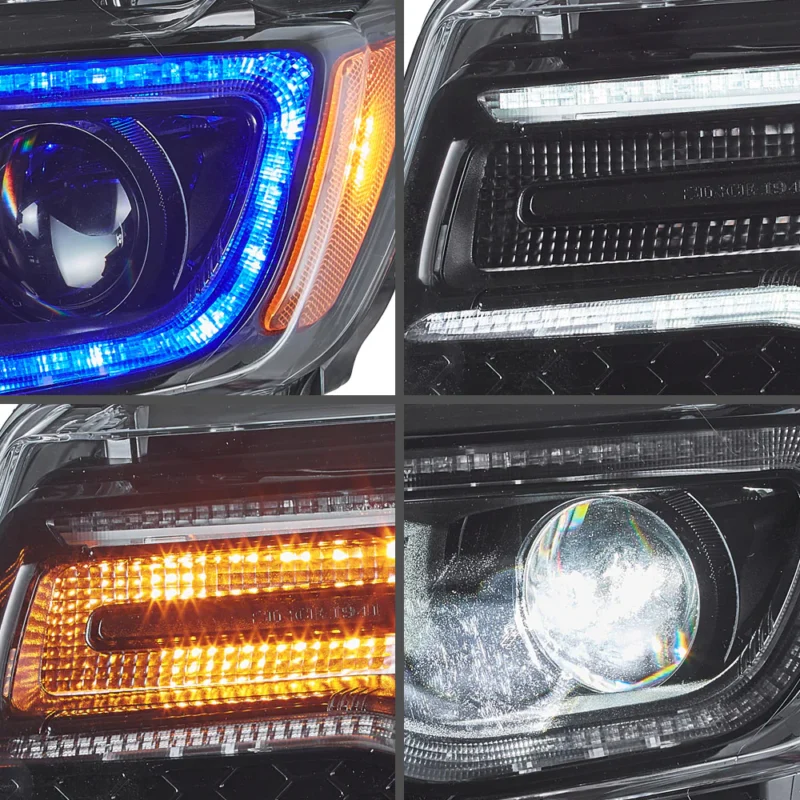 VLAND LED Headlights For 2011-2013 Jeep Grand Cherokee (WK2) - Image 11